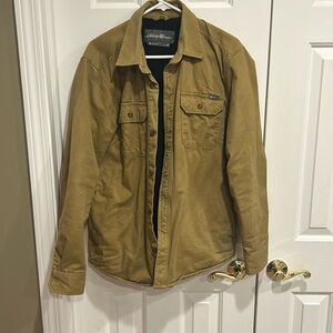 Eddie Bauer men’s medium lightweightt cloth jacket/shacket